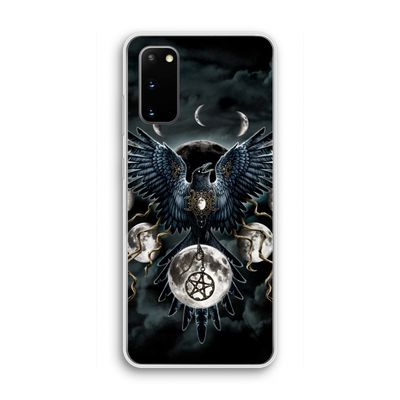 Sinister Wings: Samsung Galaxy S20 Transparant Hoesje