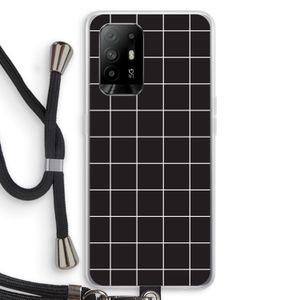 Rooster 2: Oppo A94 5G Transparant Hoesje met koord