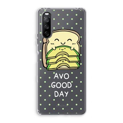 Avo Good Day: Sony Xperia 10 III Transparant Hoesje