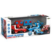 Gear2Play Neon Bumper Cars Pro RC Battle Game