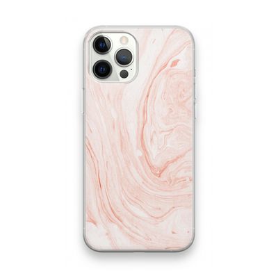 Peach bath: iPhone 12 Pro Max Transparant Hoesje