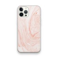 Peach bath: iPhone 12 Pro Max Transparant Hoesje
