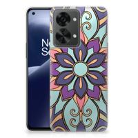 OnePlus Nord 2T | TPU Case | Purple Flower