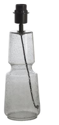 Light & Living Tafellamp 'Labin' Glas, kleur Smoke (excl. kap)