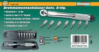 Momentsleutel set 8-delig 1/4 Mannesmann 5-25Nm 18314