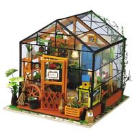 Robotime Rolife DIY huisje Cathy's tuinhuisje