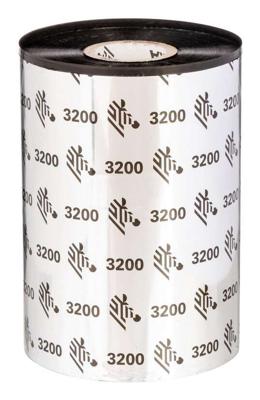 Zebra 3200 Wax/Resin thermal ribbon 74 m Zwart