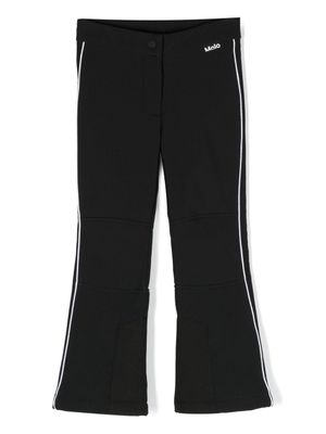 Molo pantalon évasé à rayures latérales - Noir