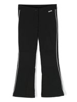 Molo pantalon évasé à rayures latérales - Noir