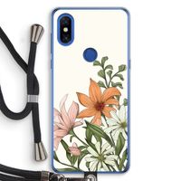 Floral bouquet: Xiaomi Mi Mix 3 Transparant Hoesje met koord