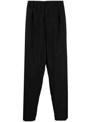 Marni pantalon fuselé à taille élastiquée - Noir