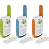 Walkie talkie Motorola T42 Multicolor (3 stuks)