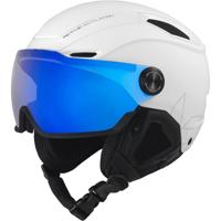 Bolle V-Line Met Photochromic Blue Mirror Lens Cat 1-3 Helm White Matte 52-55