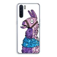 Lama: Oppo A91 Transparant Hoesje