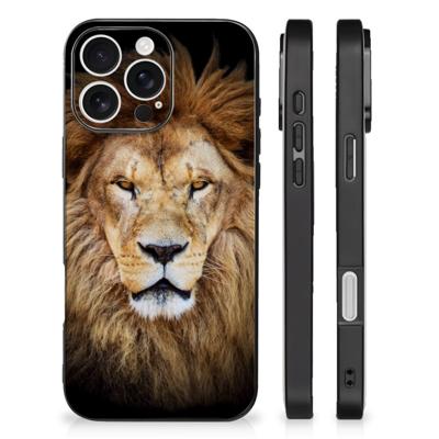 iPhone 16 Pro Dierenprint Telefoonhoesje Leeuw iPhone 16 Pro Dierenprint Telefoonhoesje Leeuw