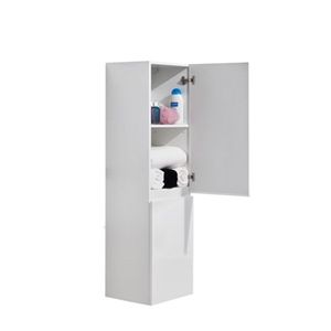 Kolomkast AquaSplash London 35x30x160 cm Wit Aquasplash