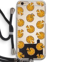 You Had Me At Pizza: iPhone 6 / 6S Transparant Hoesje met koord