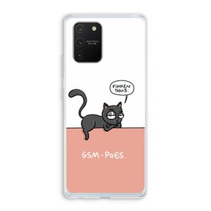 GSM poes: Samsung Galaxy S10 Lite Transparant Hoesje