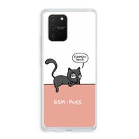 GSM poes: Samsung Galaxy S10 Lite Transparant Hoesje
