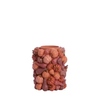 Vaas pumpkin kunststof d28h33cm rd Vaas pumpkin kunststof d28h33cm rd