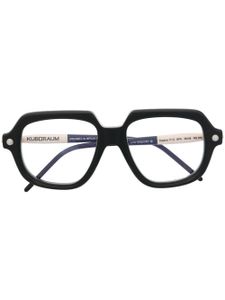 Kuboraum lunettes de vue à monture carrée - Noir