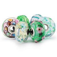 Trollbeads TGLBE-00233 Set Kralen Sprookjes zilver-glas Trollbeads TGLBE-00233 Set Kralen Sprookjes zilver-glas