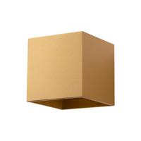 Wandlamp QUAD 1 goud Wandlamp QUAD 1 goud