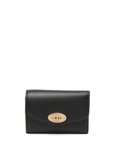 Mulberry petit portefeuille Darley pliant - Noir