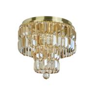 Searchlight KroonluchterEmpire Ø 34cm goud - 61321-4SB
