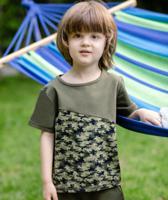 T-shirt Camouflage Green