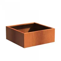 Bloembak Andes Cortenstaal 100x100x40cm