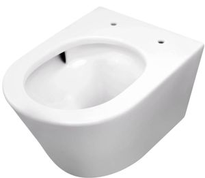 Saqu hangtoilet met PowerFlush 36x52,5x35,5cm glanzend wit