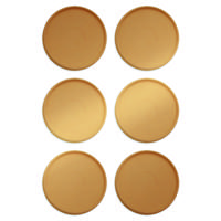 We R Makers • crop-a-dile planner discs gold 9pcs