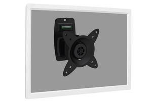 Digitus DA-90350 Monitor-wandbeugel 1-voudig 38,1 cm (15) - 68,6 cm (27) Zwart Kantelbaar, Zwenkbaar, Roteerbaar