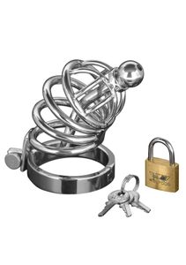 Asylum - 4 Ring Chastity Cage