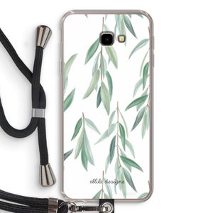 Branch up your life: Samsung Galaxy J4 Plus Transparant Hoesje met koord