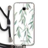 Branch up your life: Samsung Galaxy J4 Plus Transparant Hoesje met koord