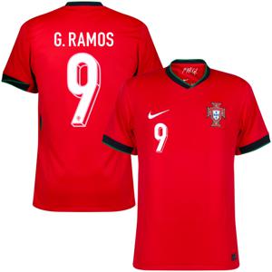 Portugal Shirt Thuis 2024-2025 + G. Ramos 9