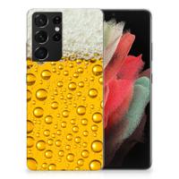 Samsung Galaxy S21 Ultra | Siliconen Case | Bier