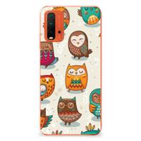 Xiaomi Poco M3 | TPU Hoesje | Vrolijke Uilen
