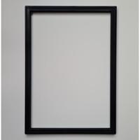 Prijskaartraam A4 zwart Deco