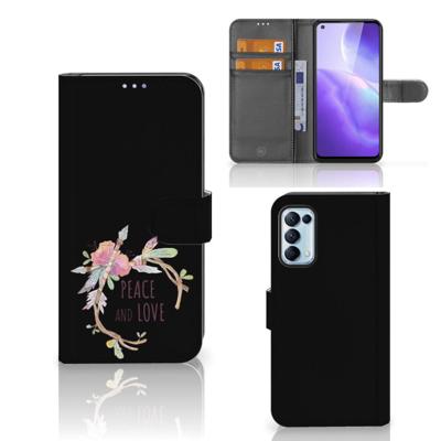 OPPO Find X3 Lite Leuk Hoesje Boho Text