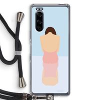 Mirror: Sony Xperia 5 Transparant Hoesje met koord