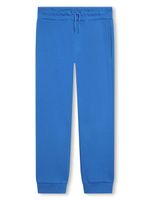 Kenzo Kids pantalon de jogging à logo imprimé - Bleu - thumbnail