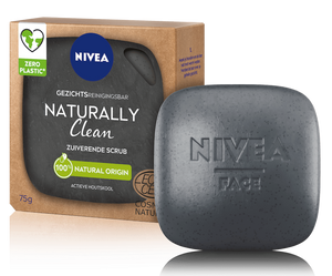 Nivea Naturally Clean Zuiverende Scrub Reinigingsbar
