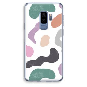 Memphis Shapes: Samsung Galaxy S9 Plus Transparant Hoesje