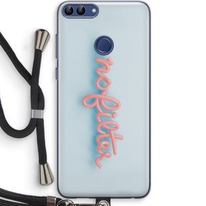 #nofilter: Huawei P Smart (2018) Transparant Hoesje met koord