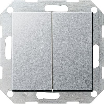 Gira drukvlakschakelaar serieschakelaar aluminium