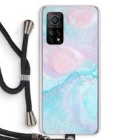 Fantasie pastel: Xiaomi Mi 10T 5G Transparant Hoesje met koord