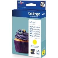 Brother LC-123Y inktcartridge 1 stuk(s) Origineel Hoog (XL) rendement Geel - thumbnail